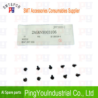 Pezzi di ricambio 2AGKNX0031 R047 007 035 di SMT dell'ugello di 2AGKNX003106 H24 0,7
